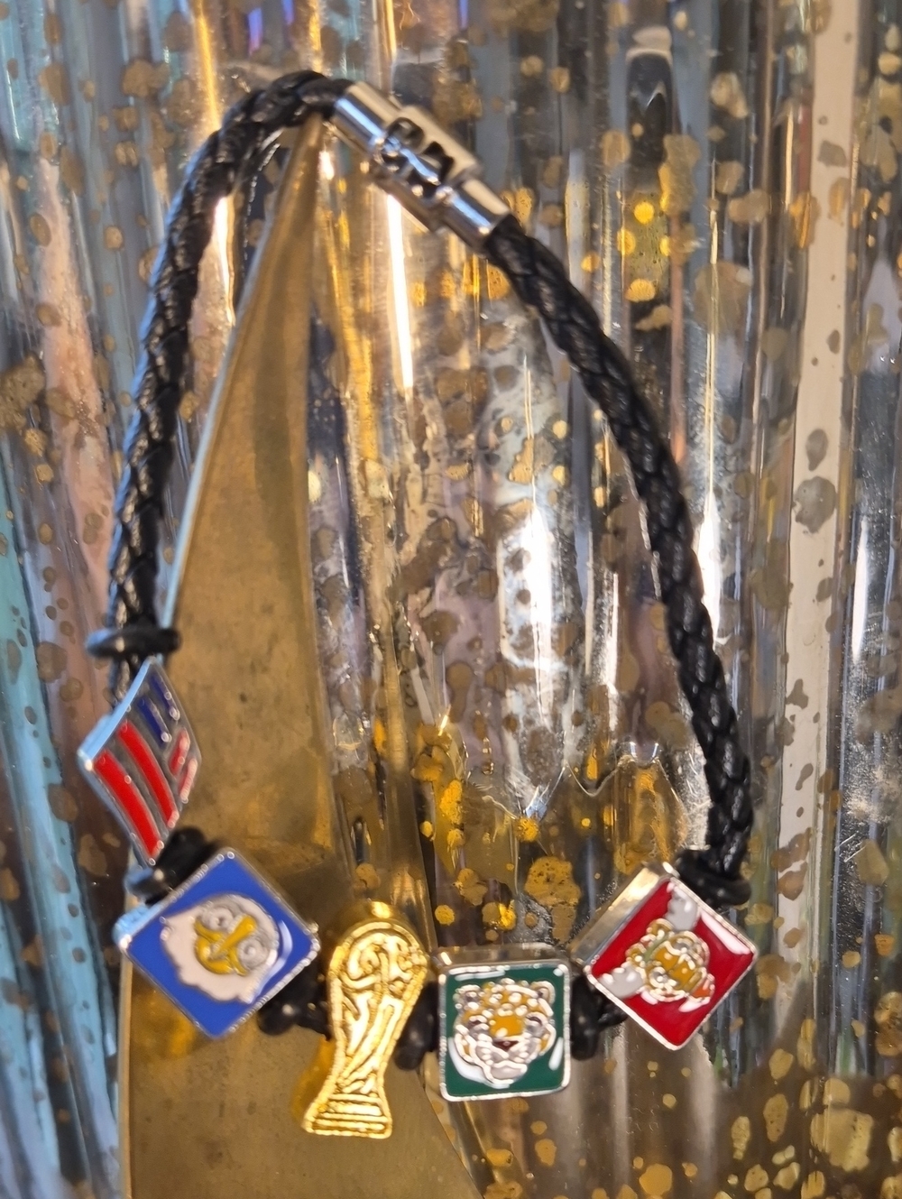 FIFA 2026 World Cup North Americas Charm Bracelet - Multicolor